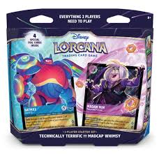 Disney Lorcana Hyperia City: 2 Player Starter Decks, English Edition