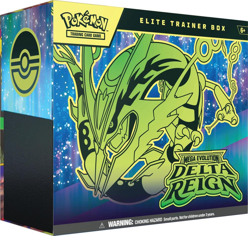 Pokemon Mega Evolution Delta Reign Elite Trainer Box, English Edition