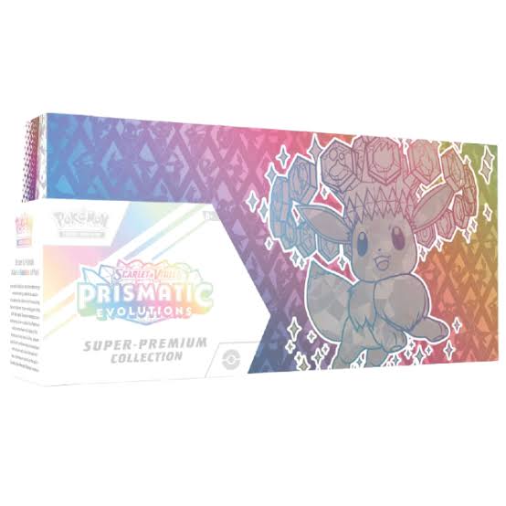 Pokemon Scarlet & Violet 8.5 - Prismatic Evolutions - Super-Premium Collection, English