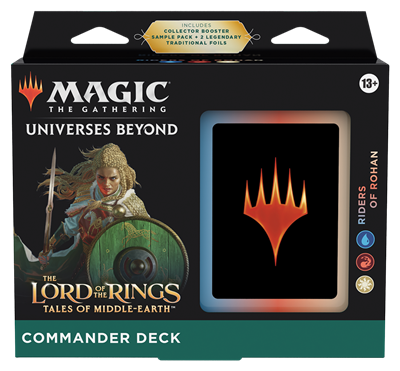 Magic The Gathering Lord of the Rings Commander Deck - Riders of Rohan, English Edition