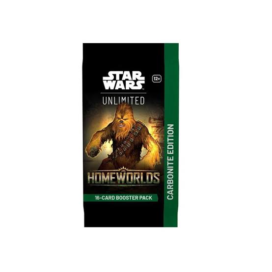 Star Wars Unlimited Homeworlds Booster Pack of 16 Cards, English