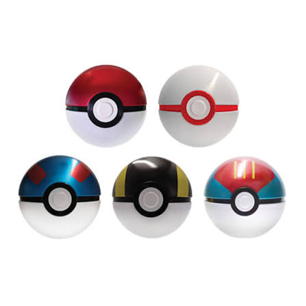 Pokémon Pokeball October Tin 2024: Black, White & Yellow Tin, English Edition