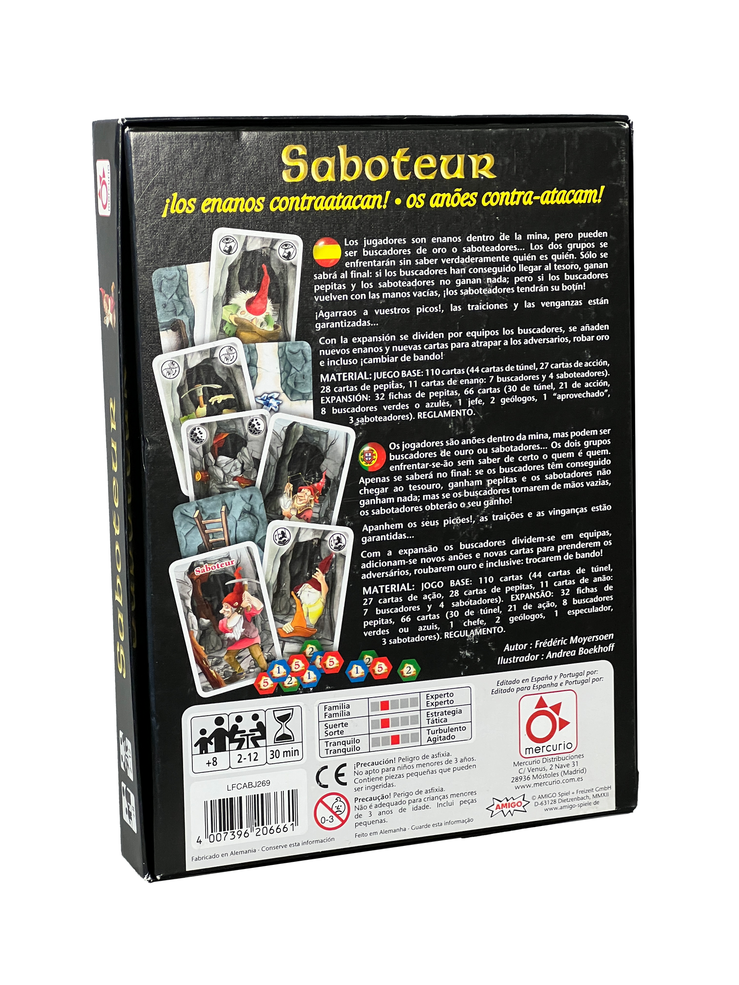 Saboteador 1+2 (PT, ES)