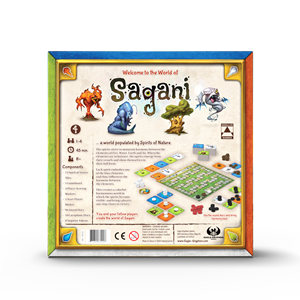 Sagani Board Game, Used, English Edition