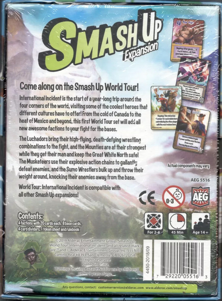 Smash Up: Gira Mundial – Incidente Internacional (EN)