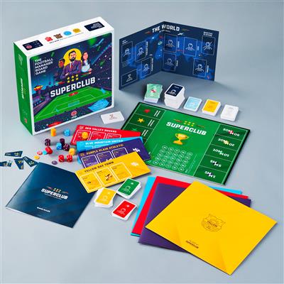 Superclub: El juego de mesa de mánager de fútbol (en inglés)