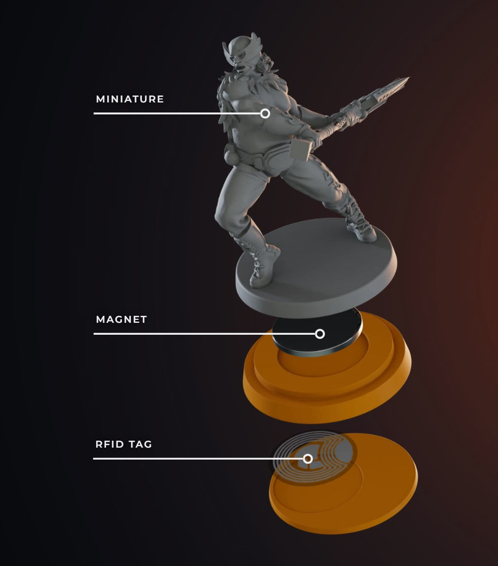Placa del sistema de juegos Teburu (ES)