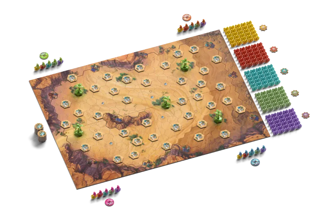 Through the Desert, English Edition
