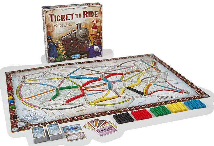 Ticket to Ride EUA, Jogo de Tabuleiro Português