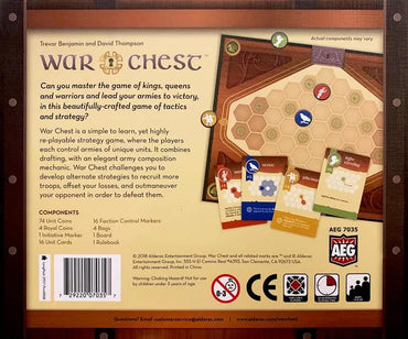 War Chest Board Game, English Edition