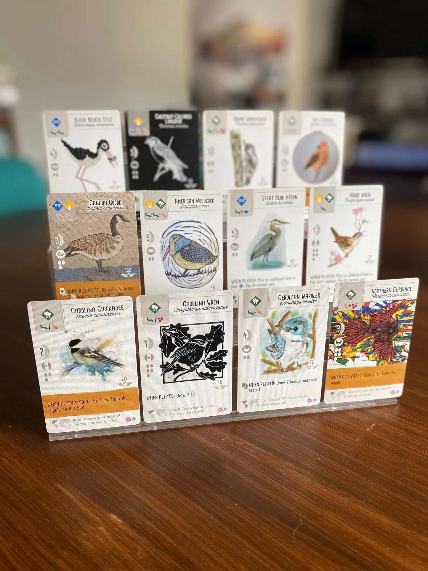 Wingspan: Tarjetas de fan art (EN)