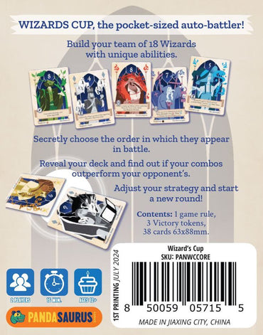 Wizards Cup, English Board Game