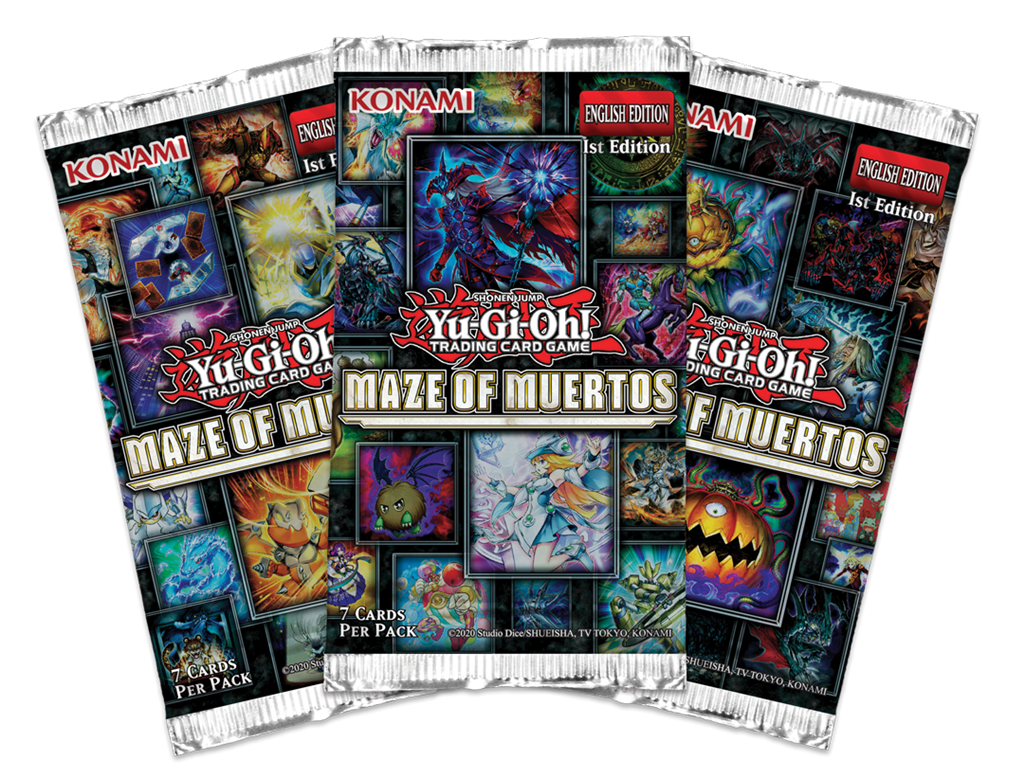 Yu-Gi-Oh Laberinto del Maestro: Sobre de refuerzo de 7 cartas