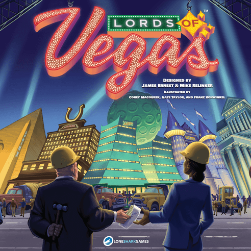 Lords of Vegas Board Game, Deluxe Edition, English