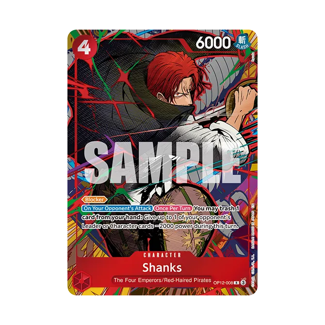 One Piece Mini Case Vol. 3 Shanks V2, English