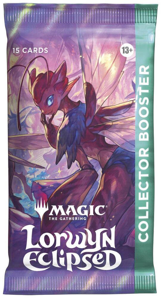 Magic The Gathering Lorwyn Eclipsed Collector Booster Pack of 15 Cards, English Edition