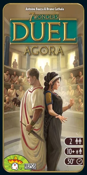 7 Wonders Duel: Agora Expansión, Edicíon en Español