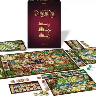 Los castillos de Borgoña (en inglés)