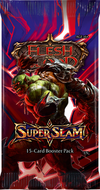 Flesh and Blood Super Slam: Booster Pack of 15, English Edition