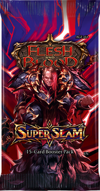 Flesh and Blood Super Slam: Booster Pack of 15, English Edition