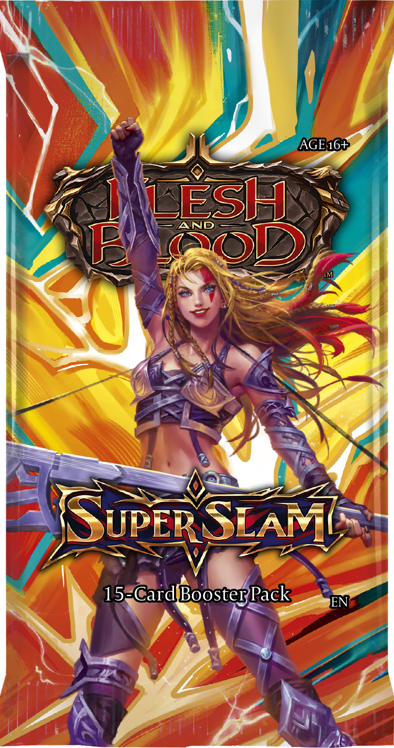 Flesh and Blood Super Slam: Booster Pack of 15, English Edition