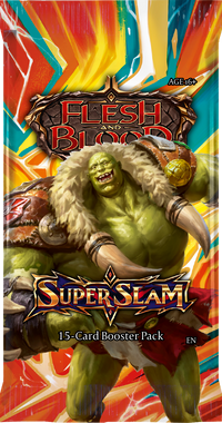 Flesh and Blood Super Slam: Booster Pack of 15, English Edition