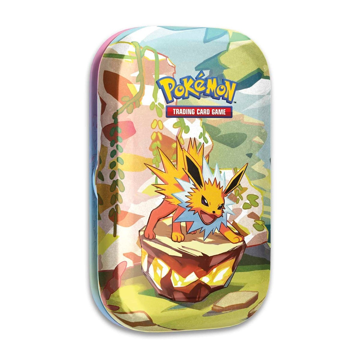 Pokemon Scarlet & Violet: Prismatic Evolutions Jolteon Mini Tin, English Edition