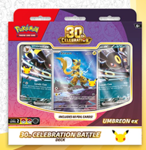 Pokemon 30th Celebration Battle Deck - Umbreon ex, English Edition