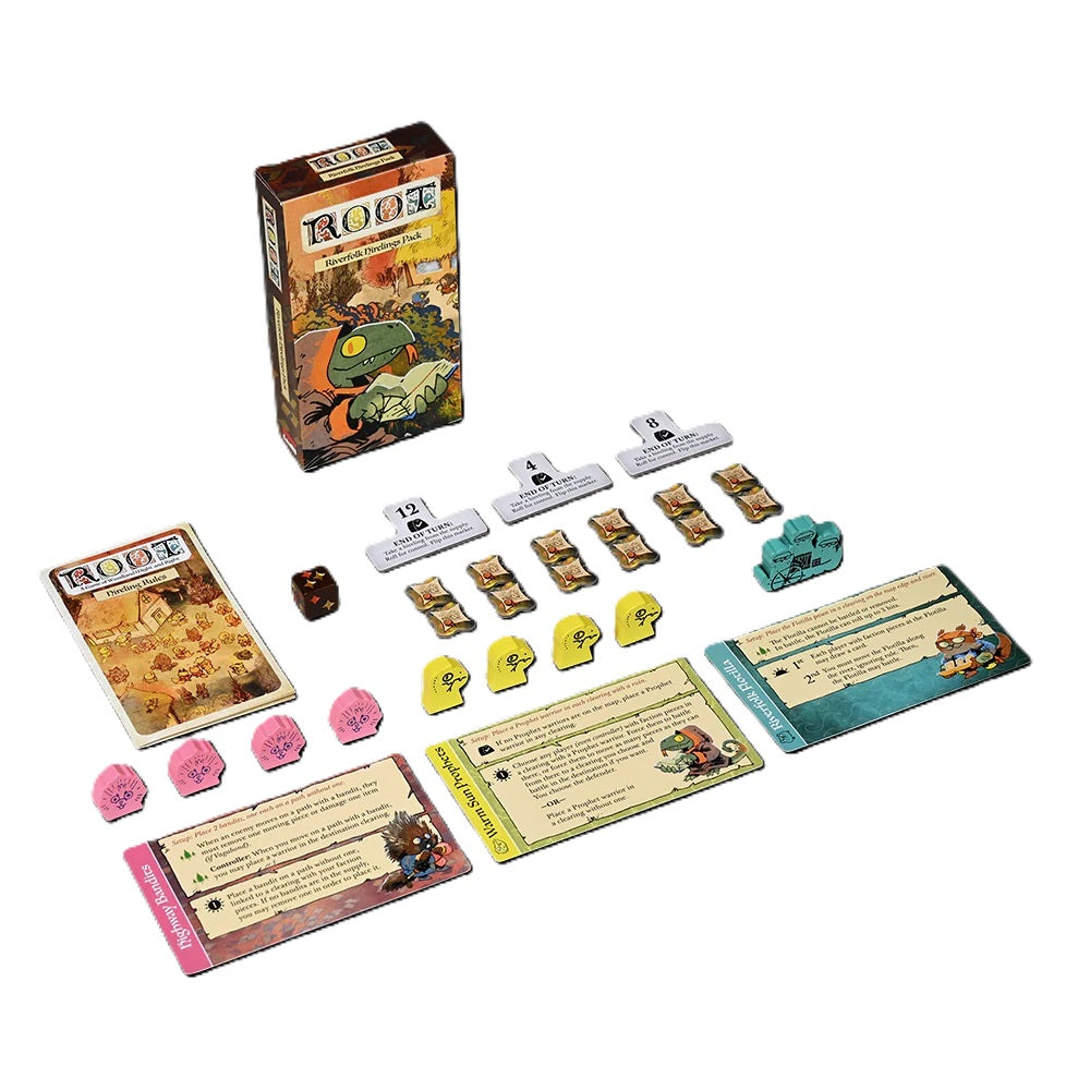 Root: Riverfolk Hirelings Pack Expansion, English Edition