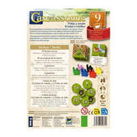 Carcassonne Expansão 9: Vinhas e Ovelhas, Edição em Português e Espanhol
