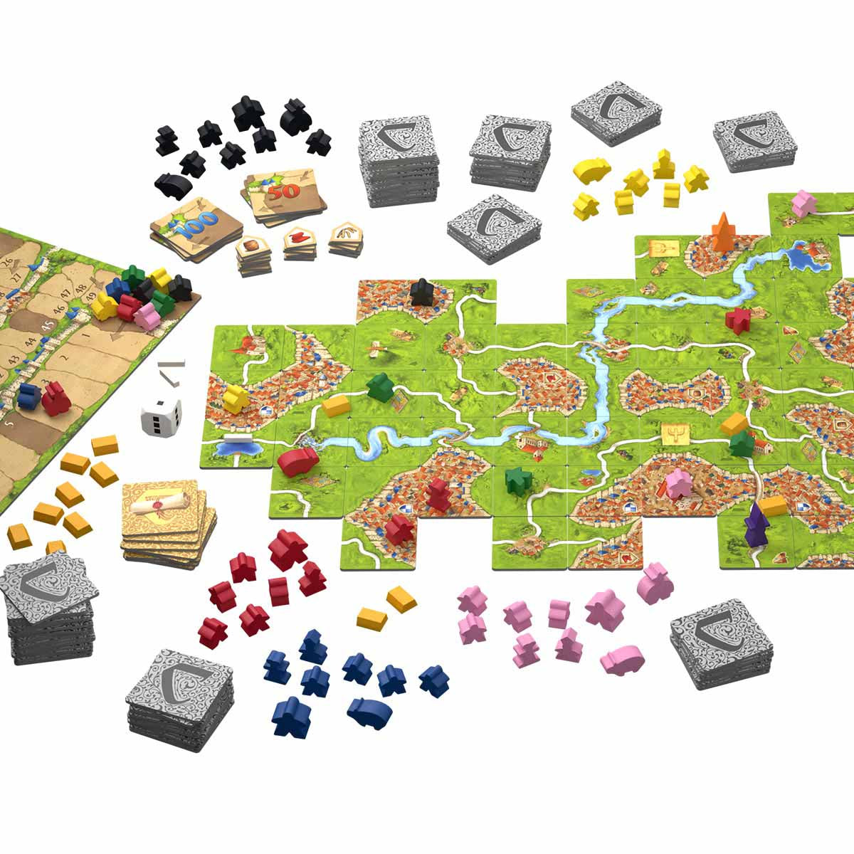 Carcassone Big Box Juego de Mesa, Edicíon en Español