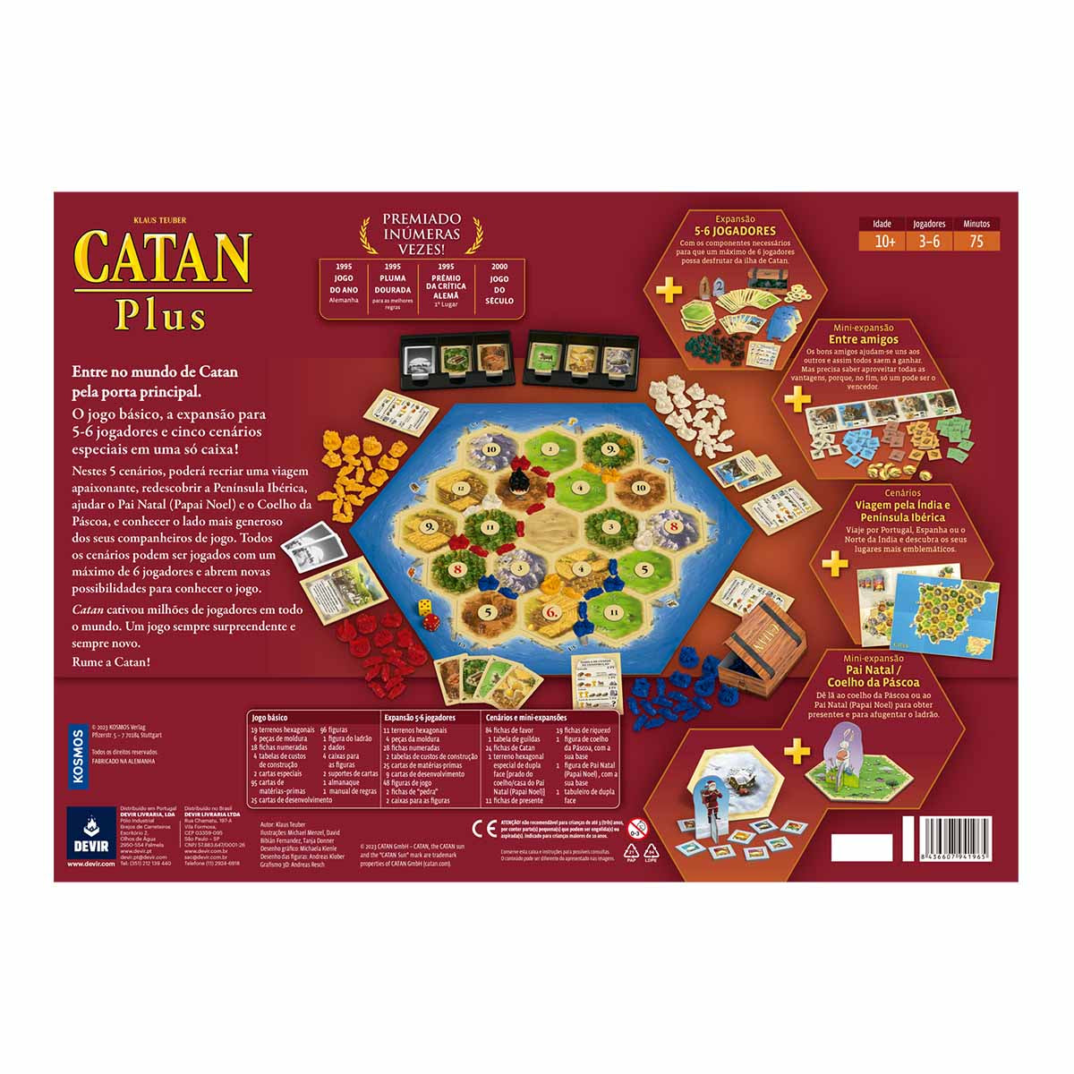 Catan Plus, Edição em Portugûes
