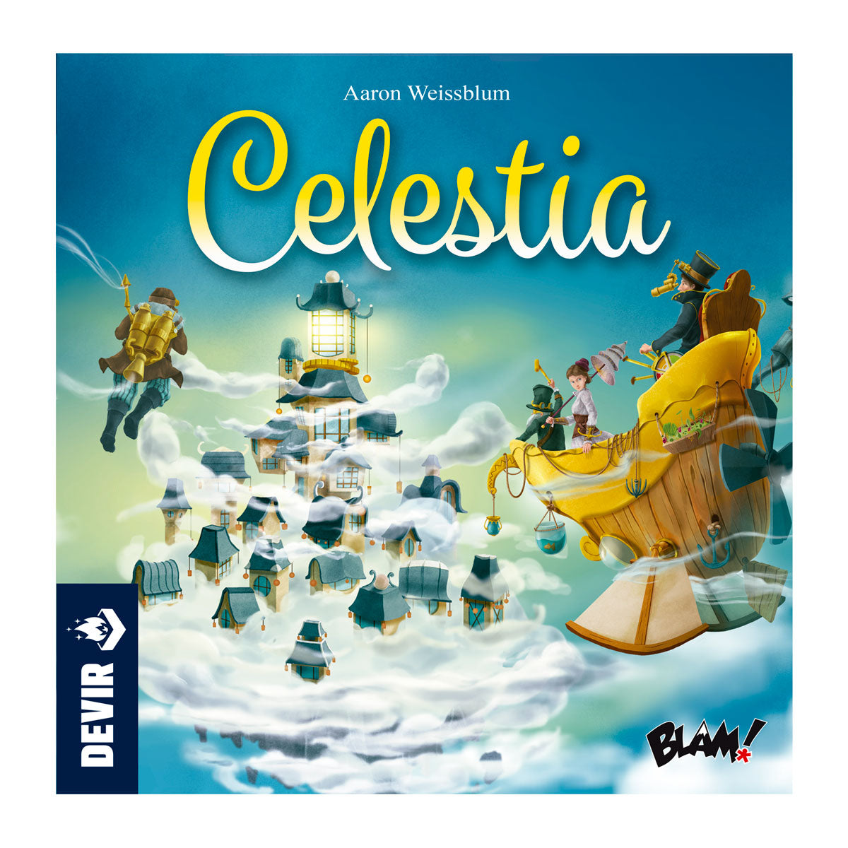 Celestia Jogo de Tabuleiro, Edição em Português e Espanhol
