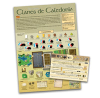 Clans of Caledonia Bundle, Base Game + Industria Bundle, English and Spanish Edition