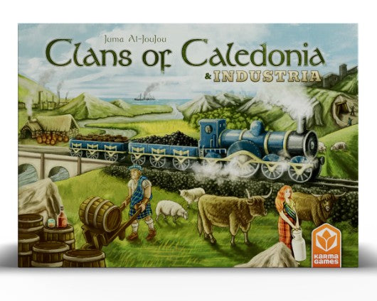 Clans of Caledonia Bundle, Base Game + Industria Bundle, English Edition
