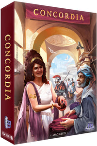 Concordia Board Game Bundle, Used, Base Game + Brittania / Germania Maps + Solitaria Expansion, English