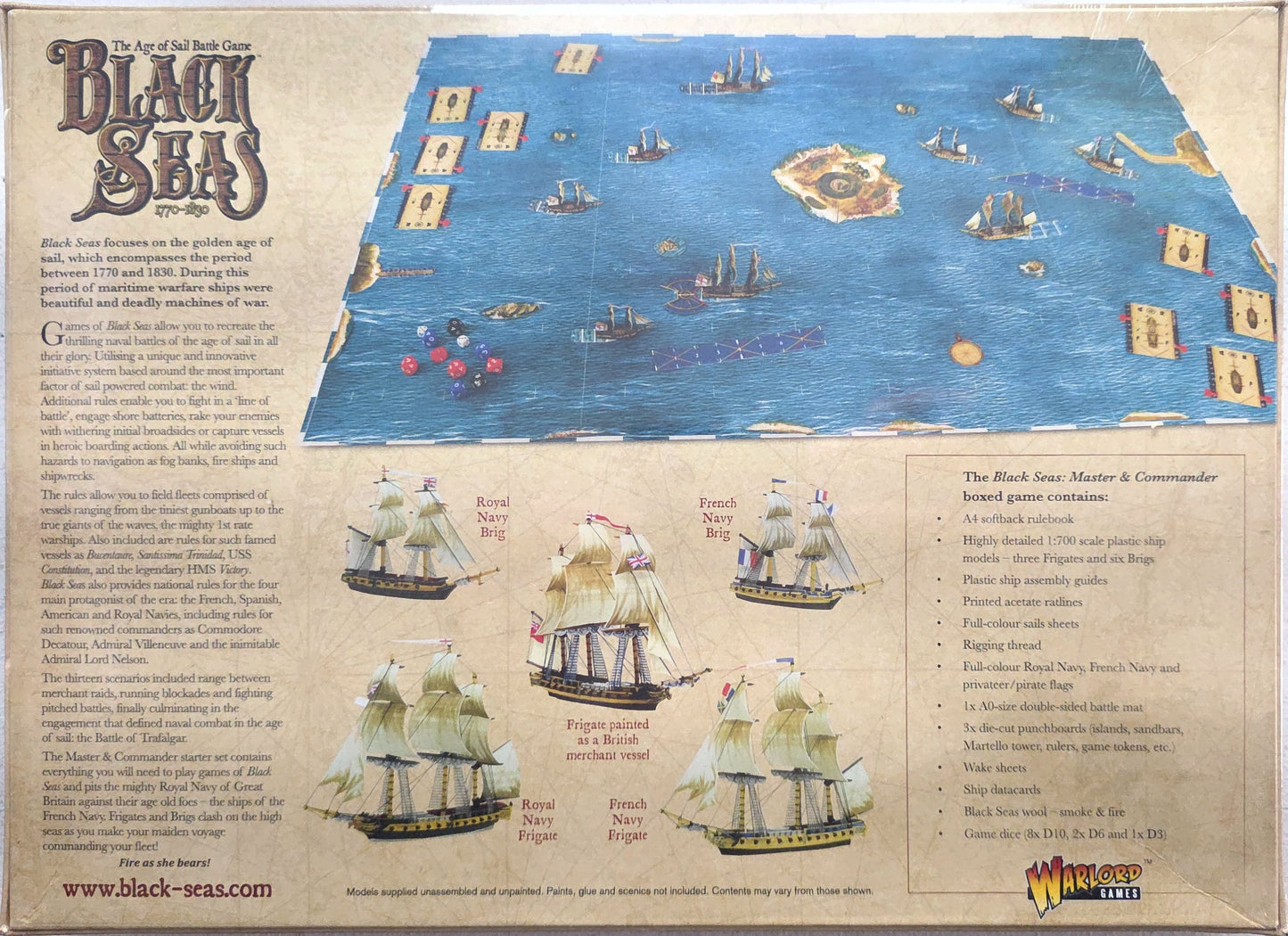Black Seas: Master & Commander Starter Set, English Edition