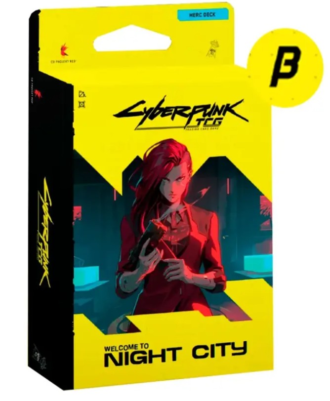 Cyberpunk TCG Welcome to Night City, BETA Starter Deck - The Heist, English Edition