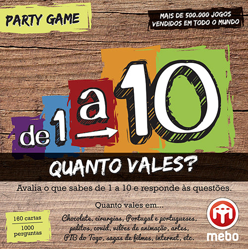 De 1 a 10: Quanto Vales?, Edição em Portugûes
