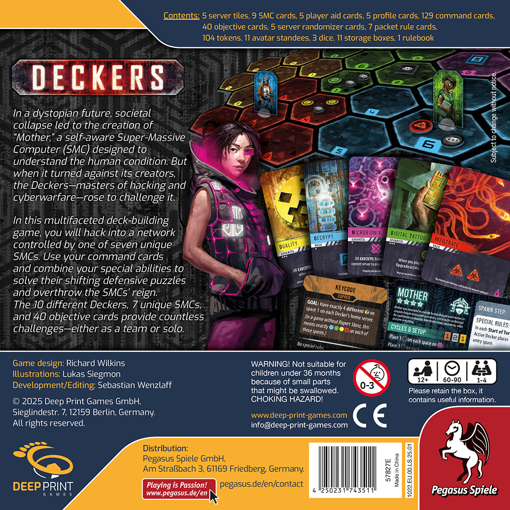 Deckers Board Game, DE