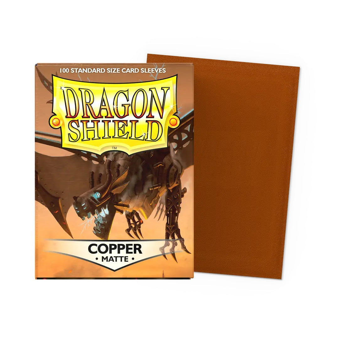 Fundas mate para cartas Dragon Shield, 63 x 88, paquete de 100