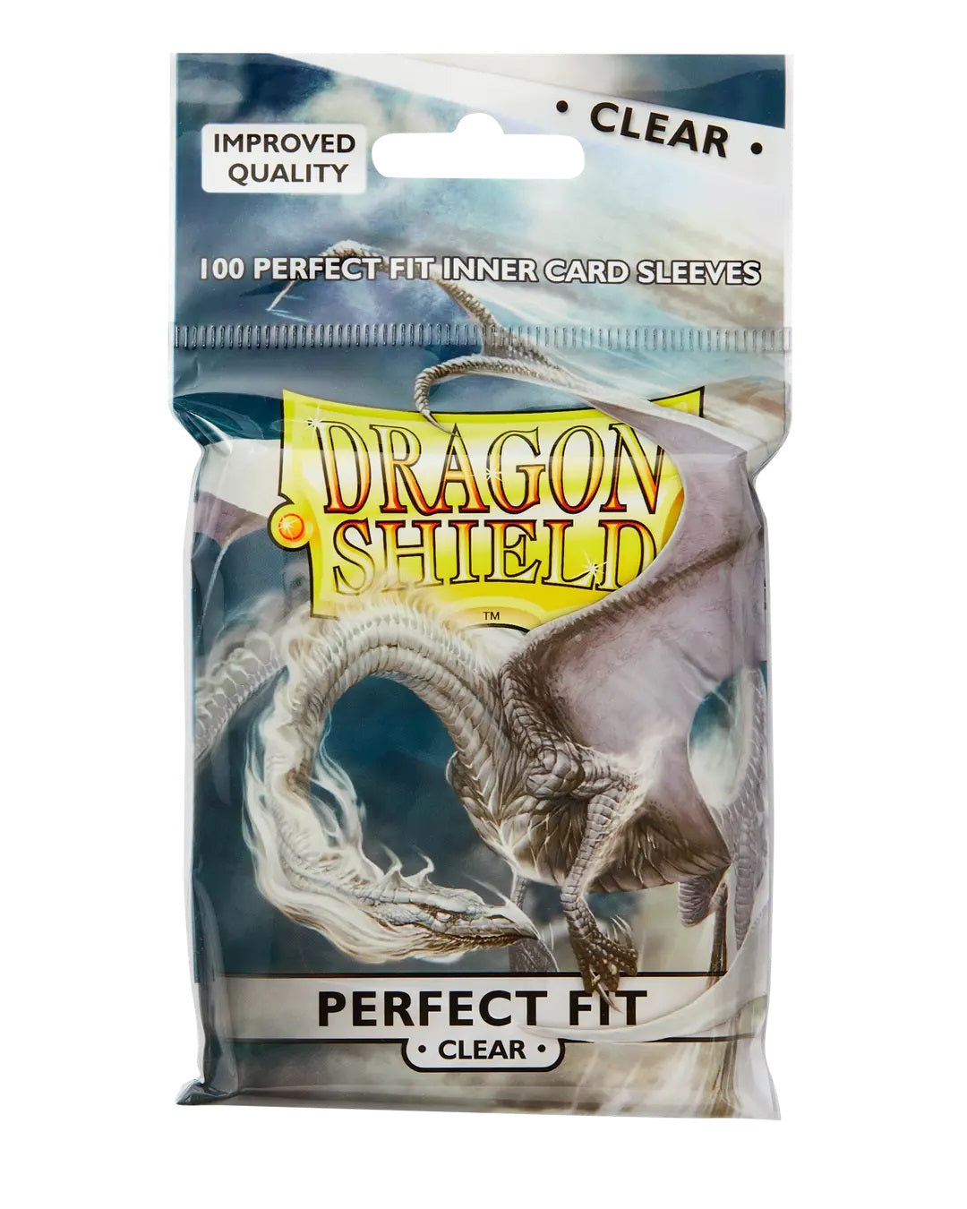 Fundas interiores de carga superior Dragon Shield, tamaño juego de cartas, paquete de 100