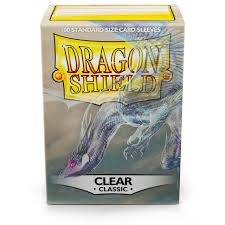 Dragon Shield Classic Sleeves, Clear, Pack of 100