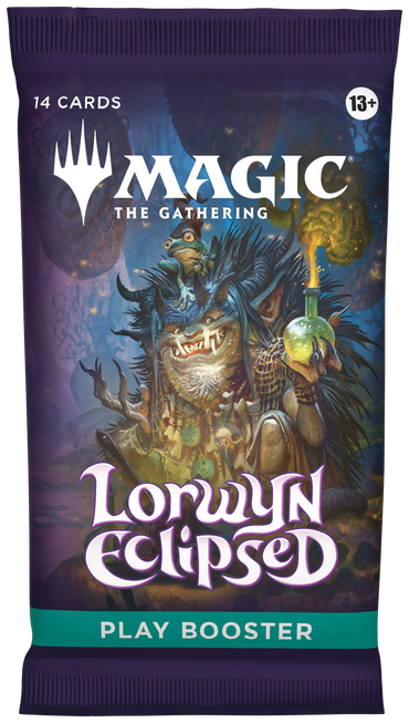 Magic The Gathering Lorwyn Eclipsed Display Box of 30 Play Booster Packs of 14 Cards, English Edition