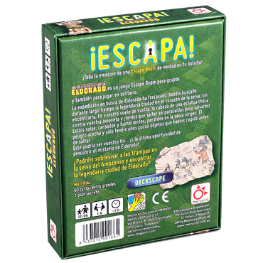 Escapa: El Misterio de Eldorado, Edicíon en Español