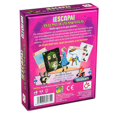 Escapa: En El País De Las Maravillas, Edicíon en Español