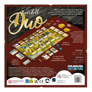 Everdell Duo Juego de Mesa, Edicíon en Espãnol