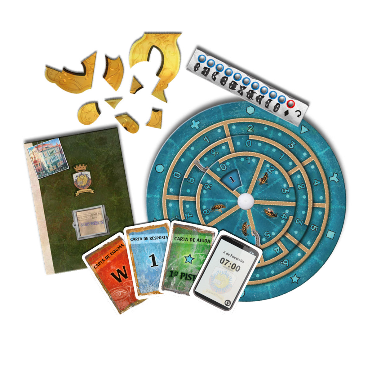 Exit: Conspiração em Veneza Jogo de Tabuleiro em Portugûes