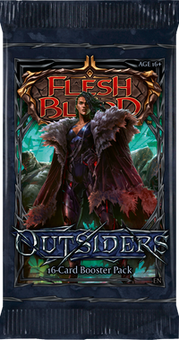 Flesh and Blood Outsiders: Paquete de refuerzo de 16 (en inglés)