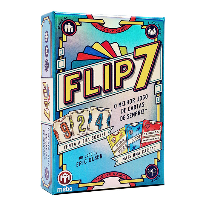 Flip 7 Jogo de Cartas, Edicão Portugûes